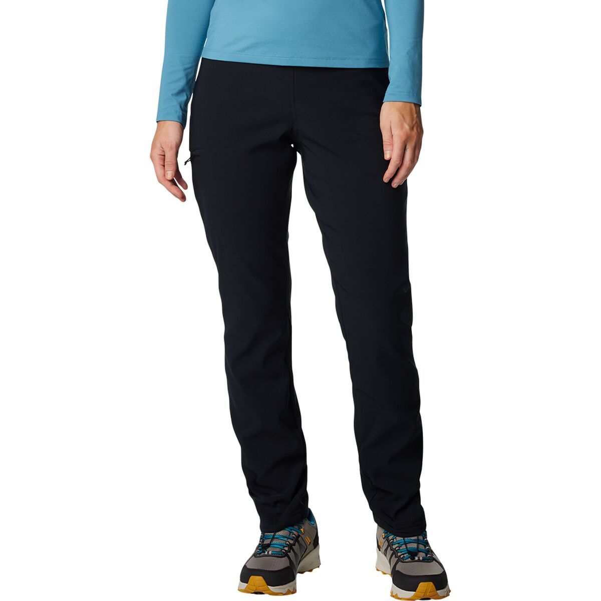 Image of Columbia Back Beauty High-Rise Pant - Women's Black, XL/Reg