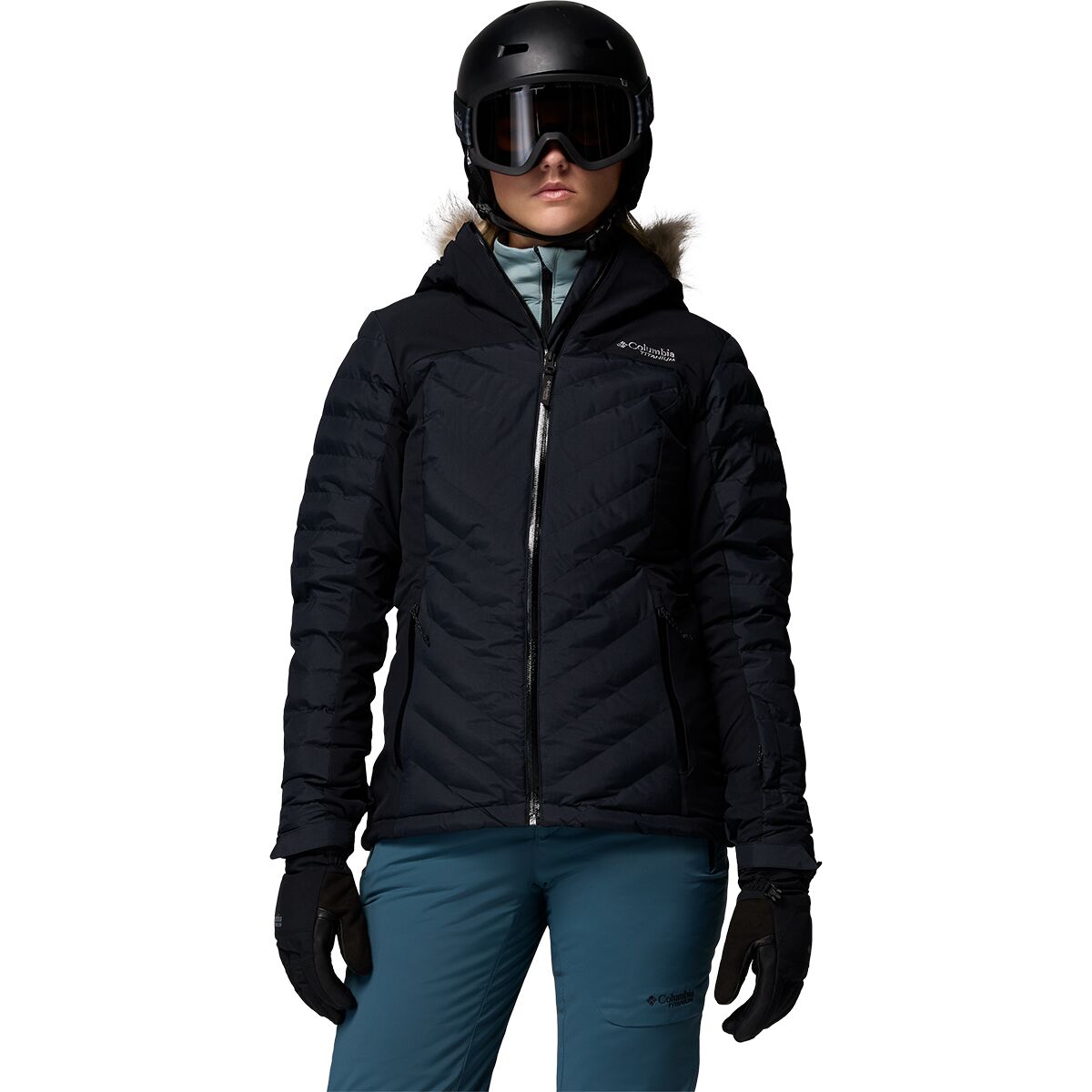 Image of Columbia Bird Mountain III Insulated Jacket - Women's Black2, XL