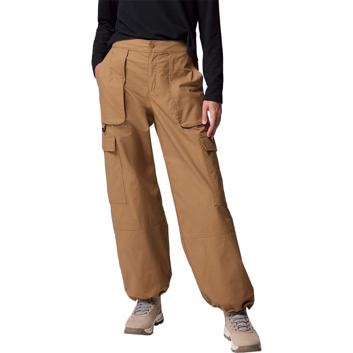 Image of Columbia Brea Falls Cotton Ripstop Pant - Women's Delta, XL/Reg
