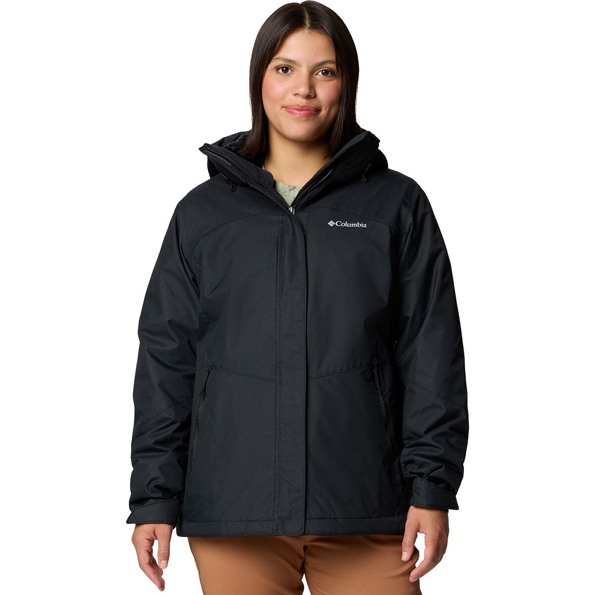 Image of Columbia Bugaboo III Fleece Interchange 3-In-1 Jacket - Women's Black, XL