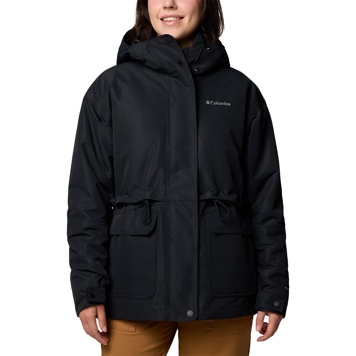Image of Columbia Drop Ridge II Interchange Jacket - Women's Black, M