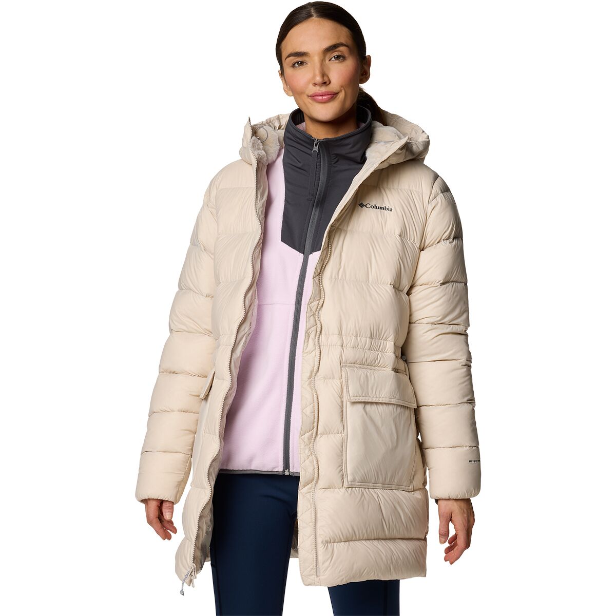 Columbia Harmony Falls Parka Doudoune à Capuche Femme - Chaleur Et Protection Impermeable
