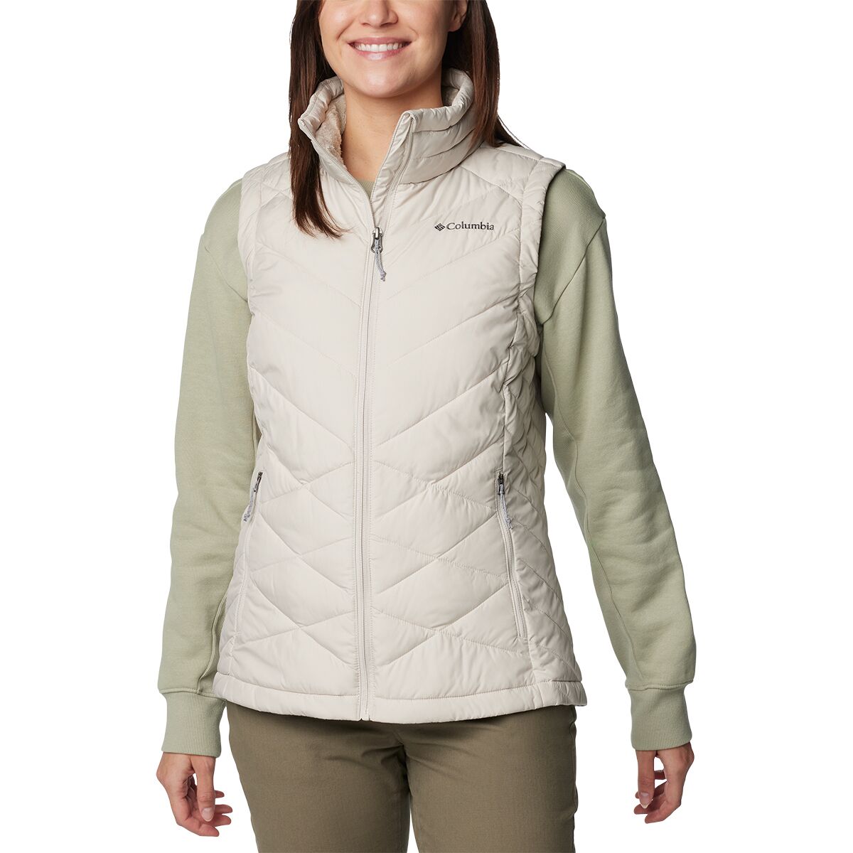 Image of Columbia Heavenly II Vest - Women's Dark Stone, S