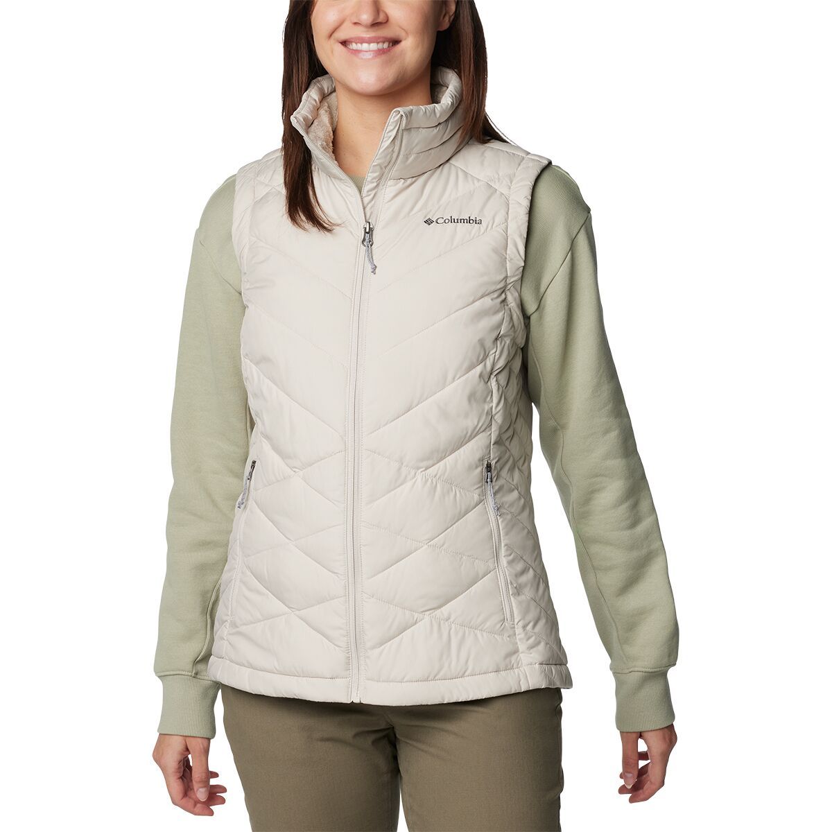 Image of Columbia Heavenly II Vest - Women's Dark Stone, XS
