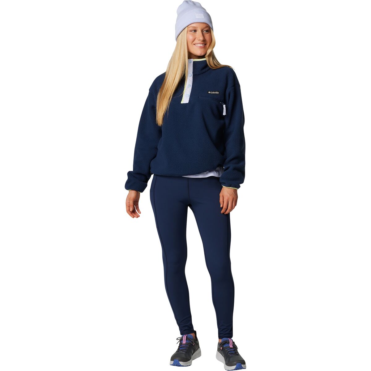 Columbia Helvetia II Cropped 1/2-Snap Fleece Pullover - Women's