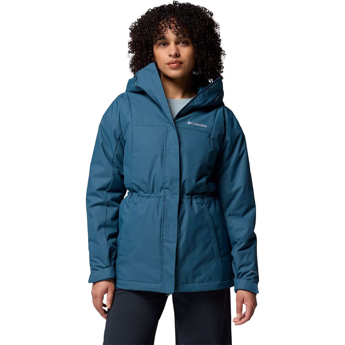 Image of Columbia Hikebound II Long Insulated Jacket - Women's Everblue, M