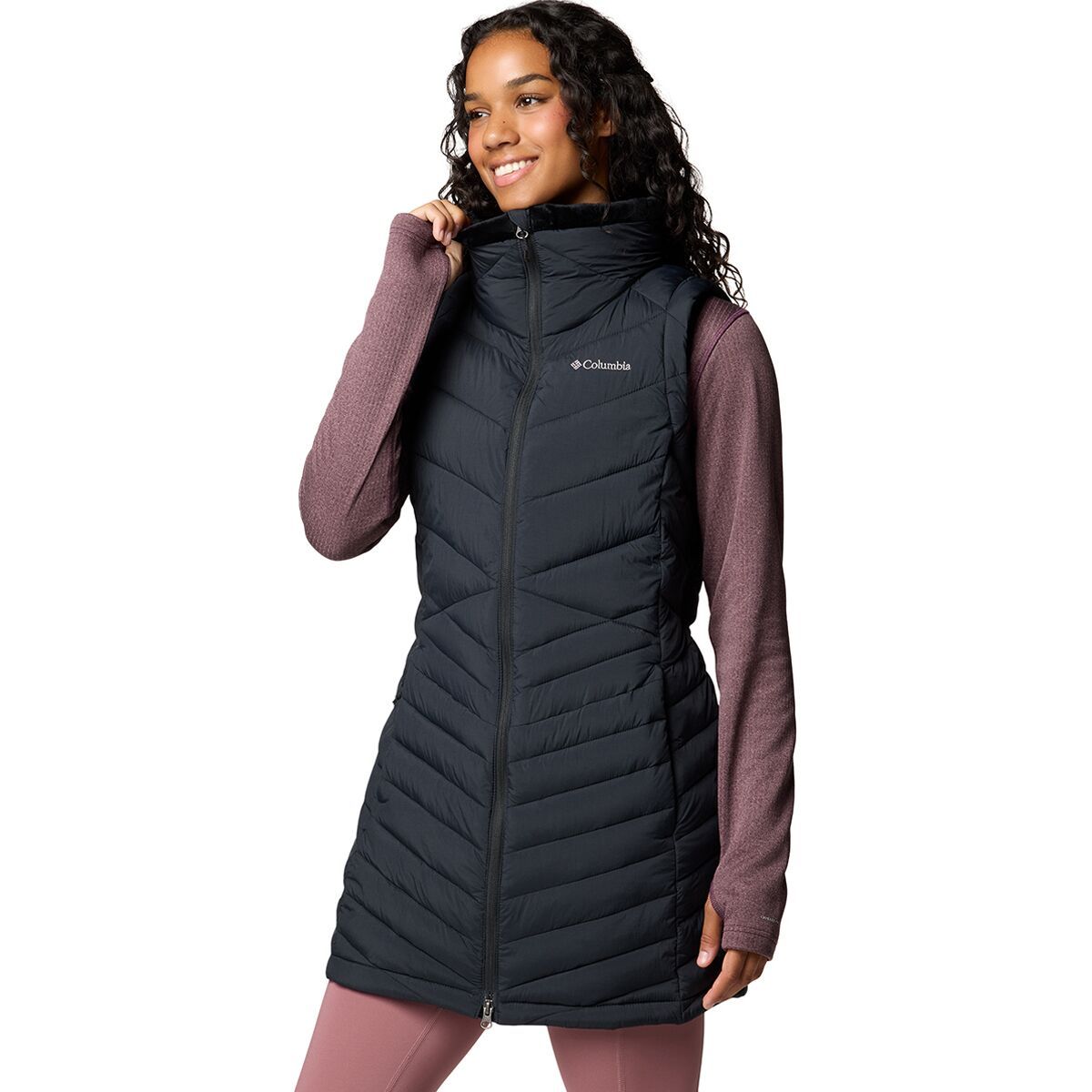 Image of Columbia Joy Peak II Long Vest - Women's Black, XS