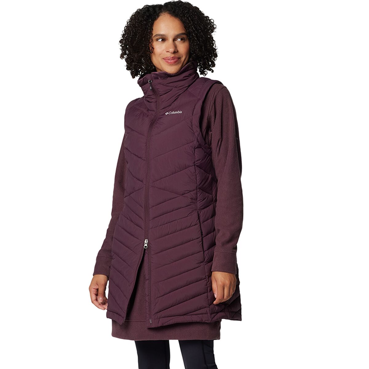Columbia Columbia Joy Peak II Long Vest - Women's Moonvista, L
