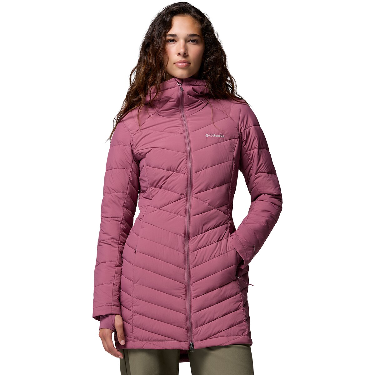 Image of Columbia Joy Peak II Mid Jacket - Women's Antique Mauve, L
