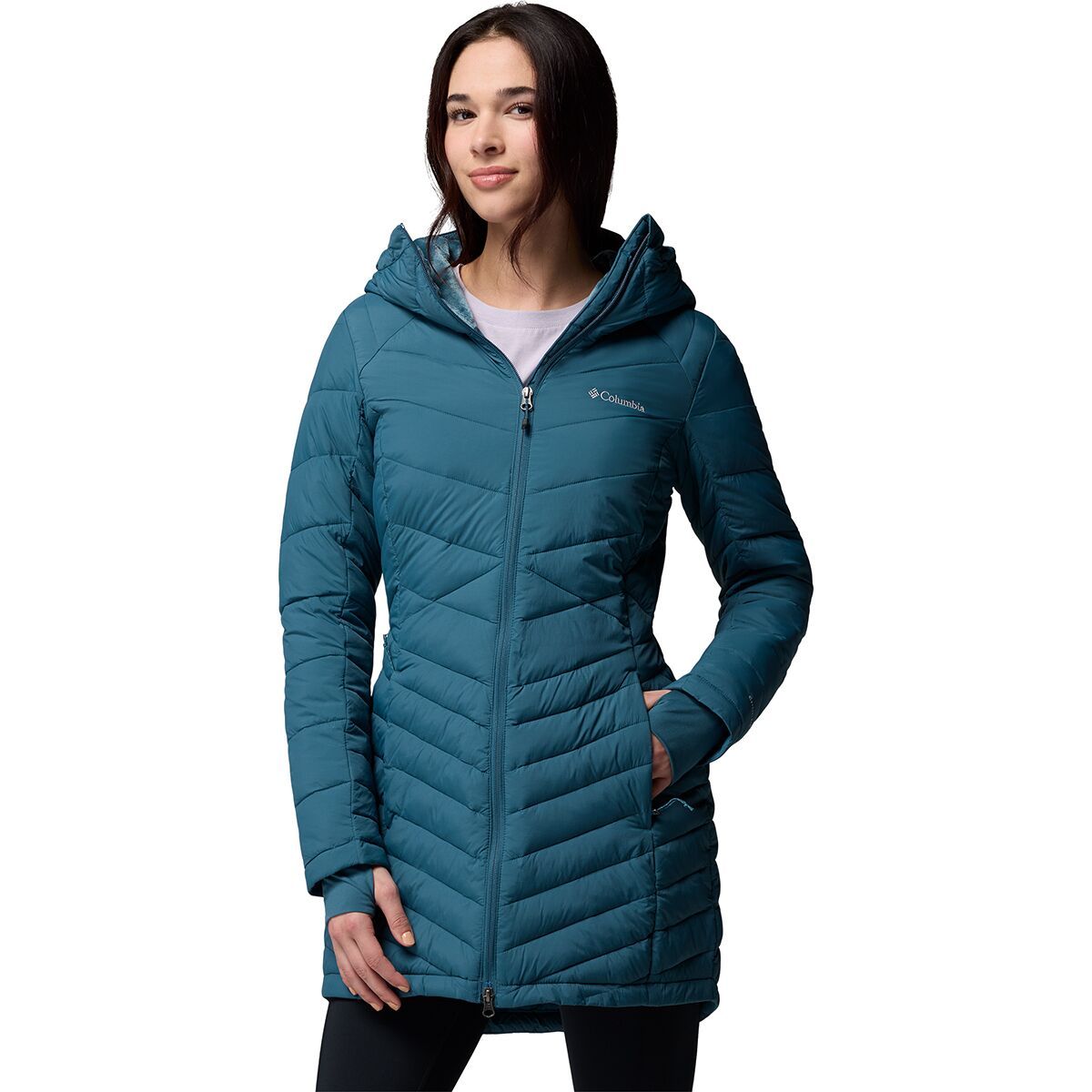 Image of Columbia Joy Peak II Mid Jacket - Women's Everblue, L