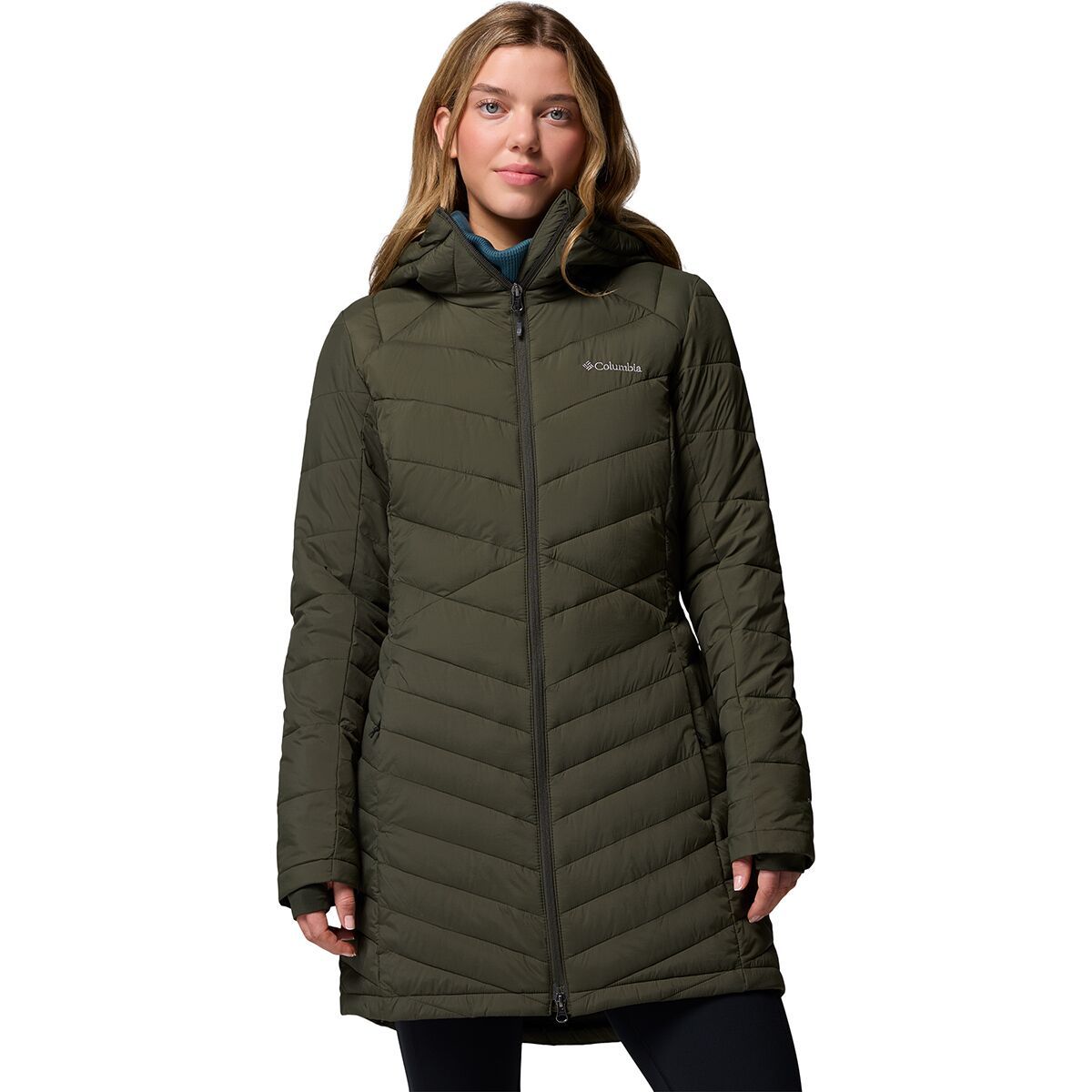 Image of Columbia Joy Peak II Mid Jacket - Women's Greenscape, XS