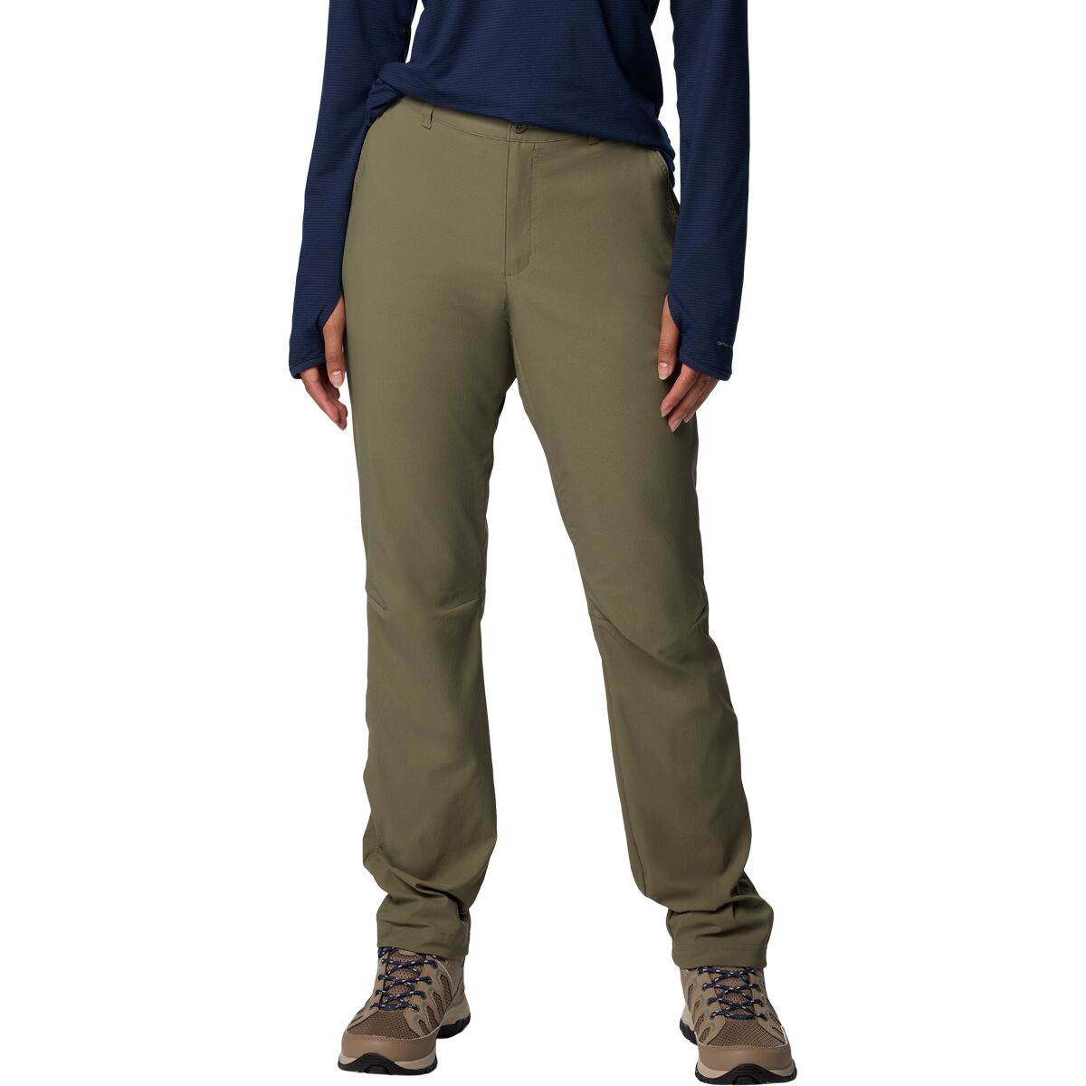 Image of Columbia Leslie Falls II Pant - Women's Stone Green, 10/Reg