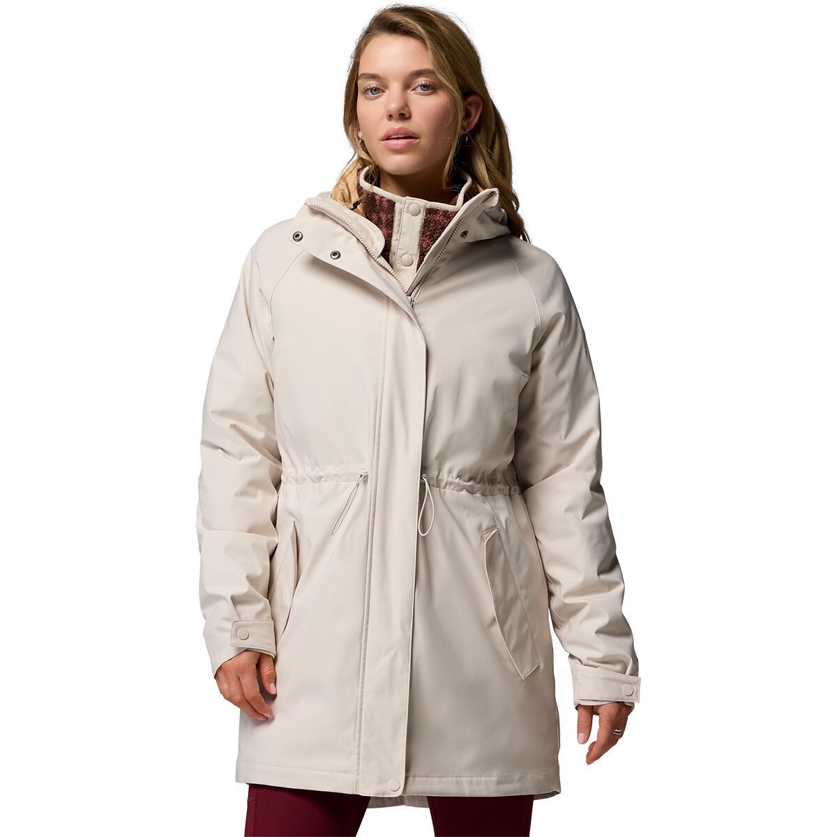 Image of Columbia Lolo Pass Interchange Jacket - Women's Dark Stone, L