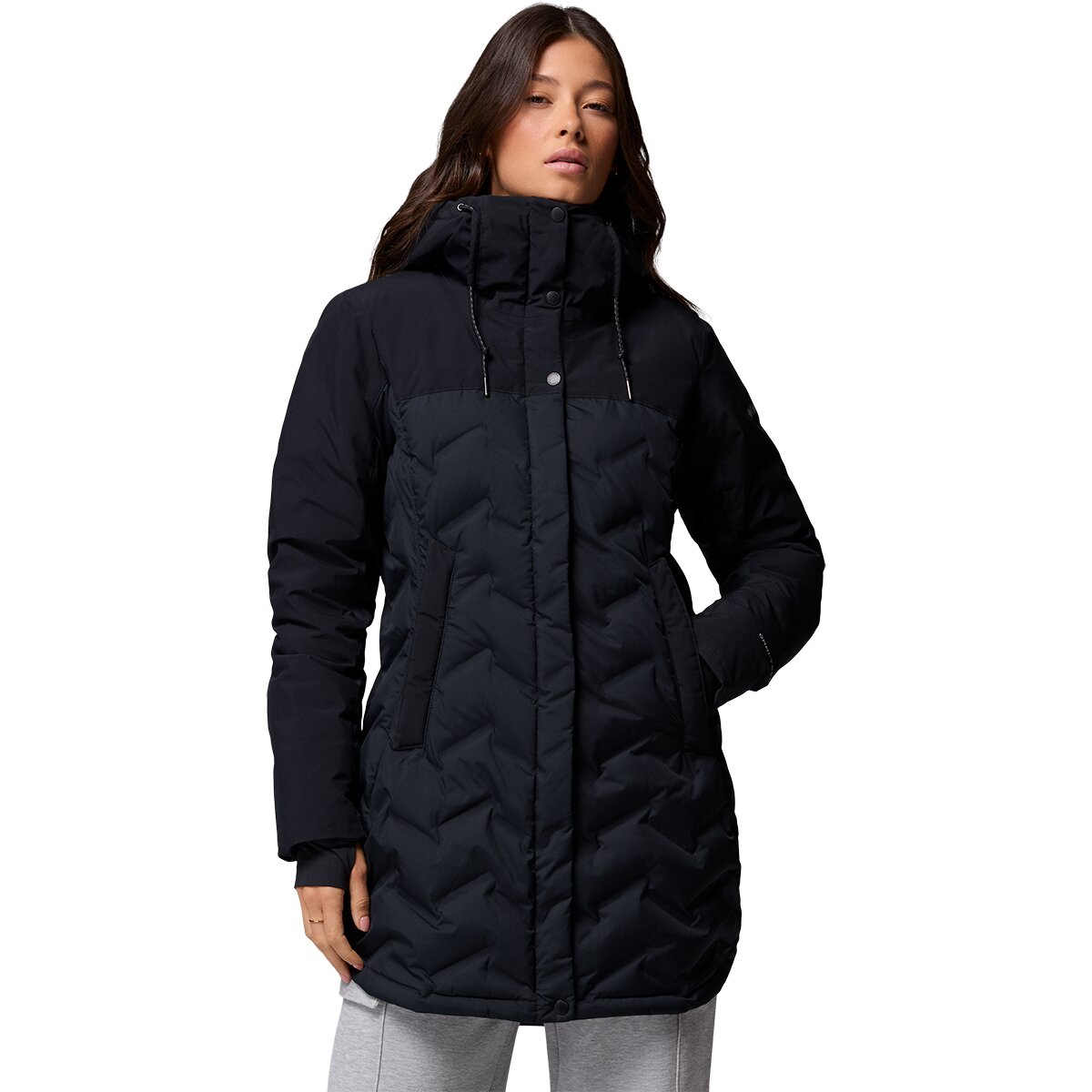 Image of Columbia Mountain Croo III Mid Down Jacket - Women's Black2, S