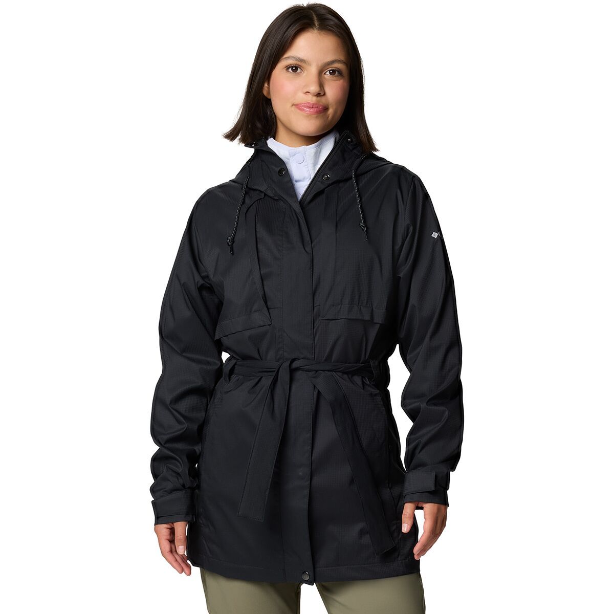 Image of Columbia Pardon My Trench III Jacket - Women's Black, S