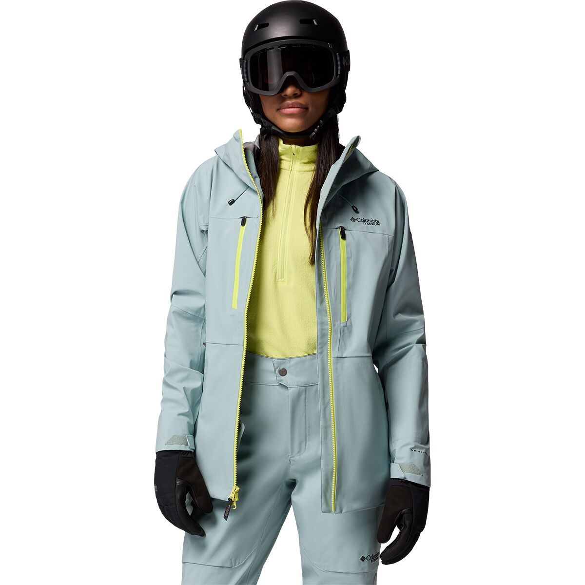 Image of Columbia Platinum Peak II 3L Shell - Women's Crushed Blue, XL