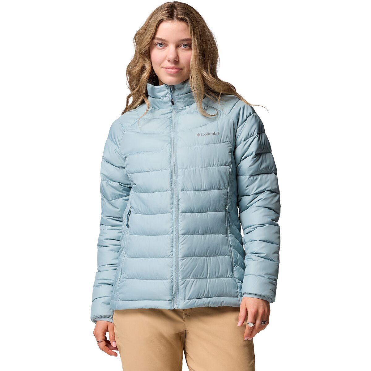 Image of Columbia Powder Lite II Full-Zip Jacket - Women's Crushed Blue, L