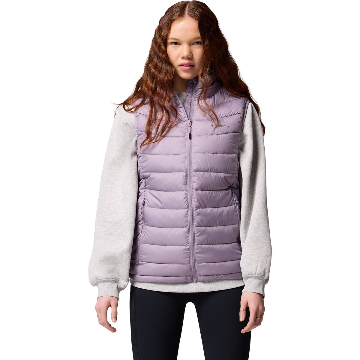 Image of Columbia Powder Lite II Vest - Women's Shale Purple, S