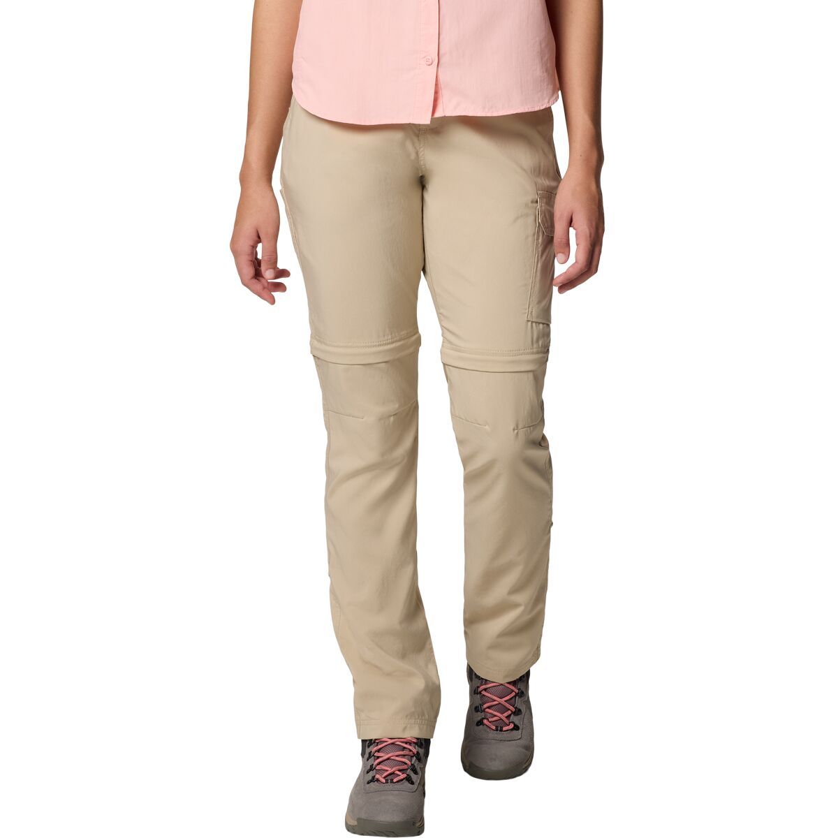 Image of Columbia Silver Ridge Utility Convertible Pant - Women's Ancient Fossil, 10/Reg