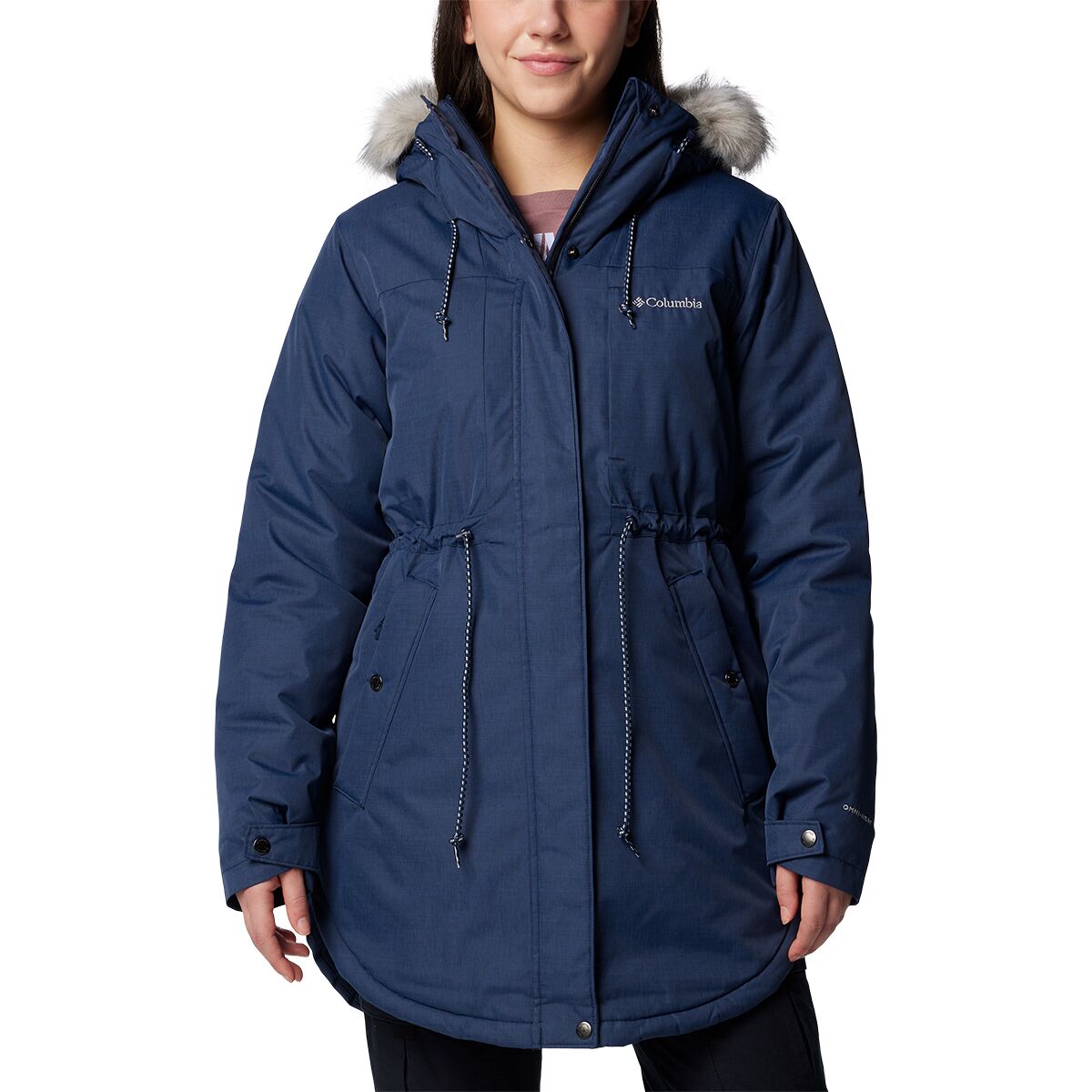 Image of Columbia Suttle Mountain II Mid Insulated Jacket - Women's Collegiate Navy, L