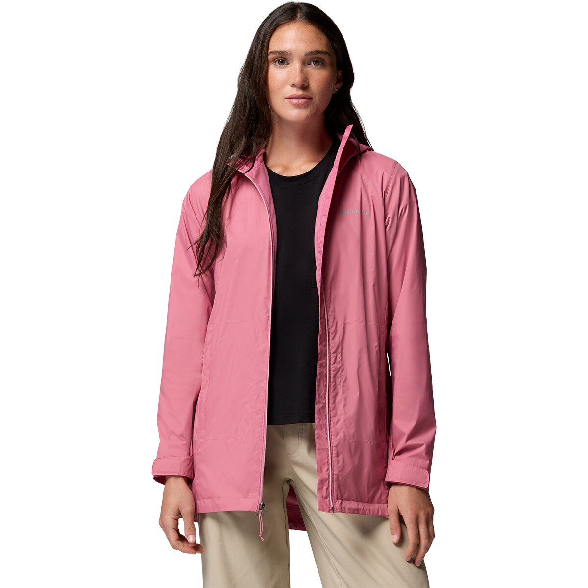 Image of Columbia Switchback II Lined Long Jacket - Women's Rosette, L
