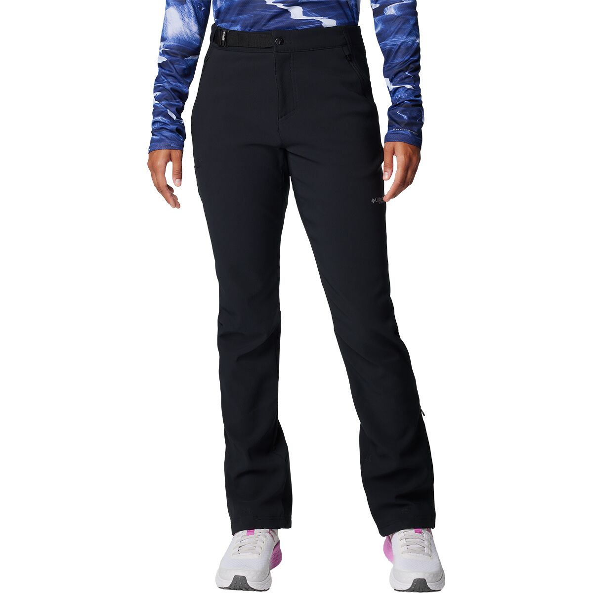 Image of Columbia Vast Canyon Omni-Heat Infinity Softshell Pant - Women's Black, 12/Reg