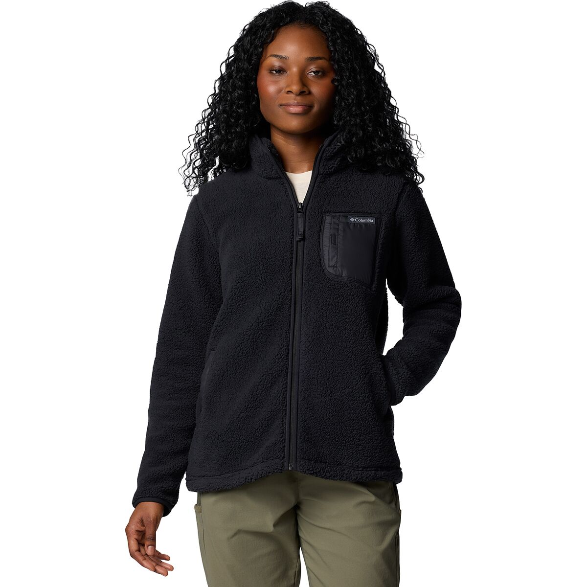 Image of Columbia West Bend Full-Zip II Jacket - Women's Black, L