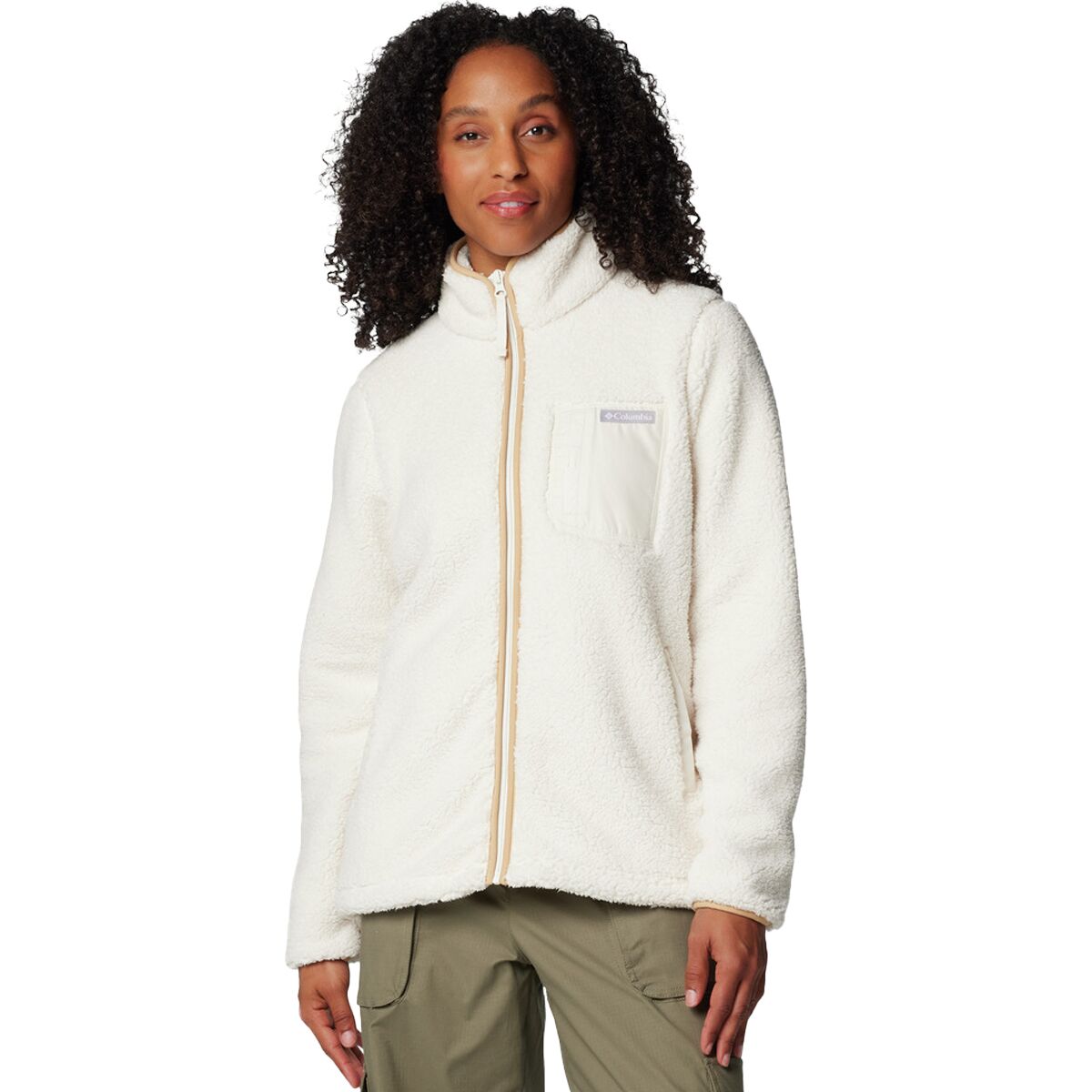 Image of Columbia West Bend Full-Zip II Jacket - Women's Chalk, L