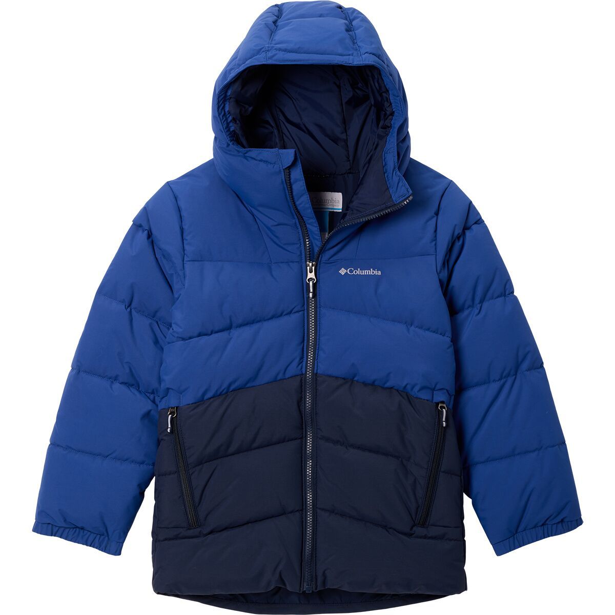 Image of Columbia Arctic Blast II Jacket - Boys' Mountain Blue/Collegiate Navy2, S