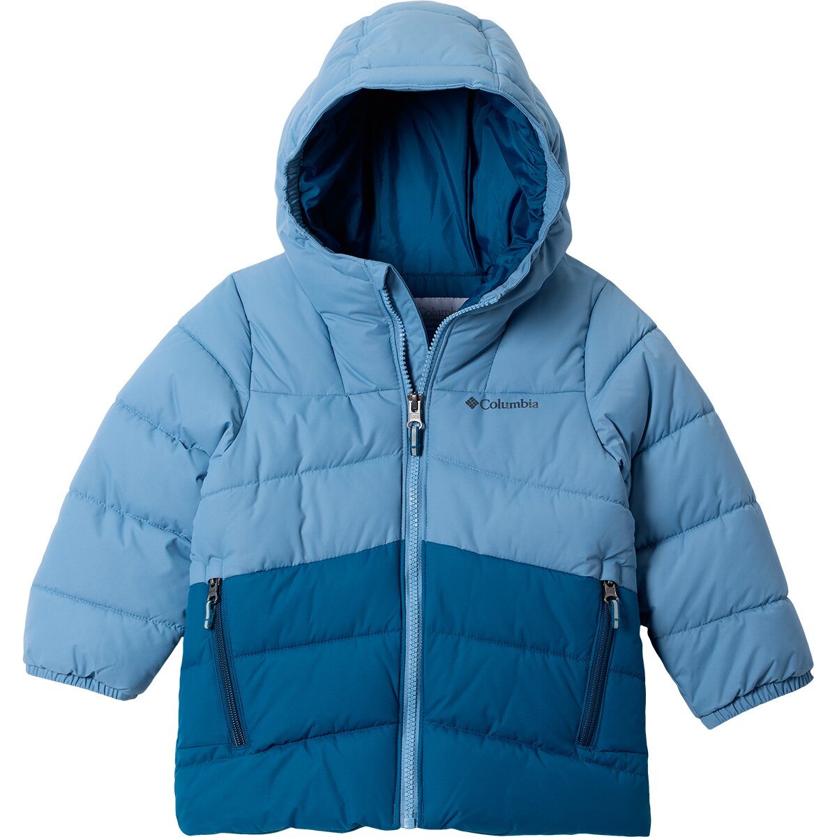 Image of Columbia Arctic Blast II Jacket - Toddler Boys' Rainy Day/Phoenix Blue, 4T