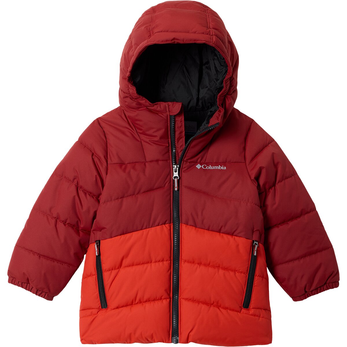 Image of Columbia Arctic Blast II Jacket - Toddler Boys' Red Oxide/Super Sonic, 3T