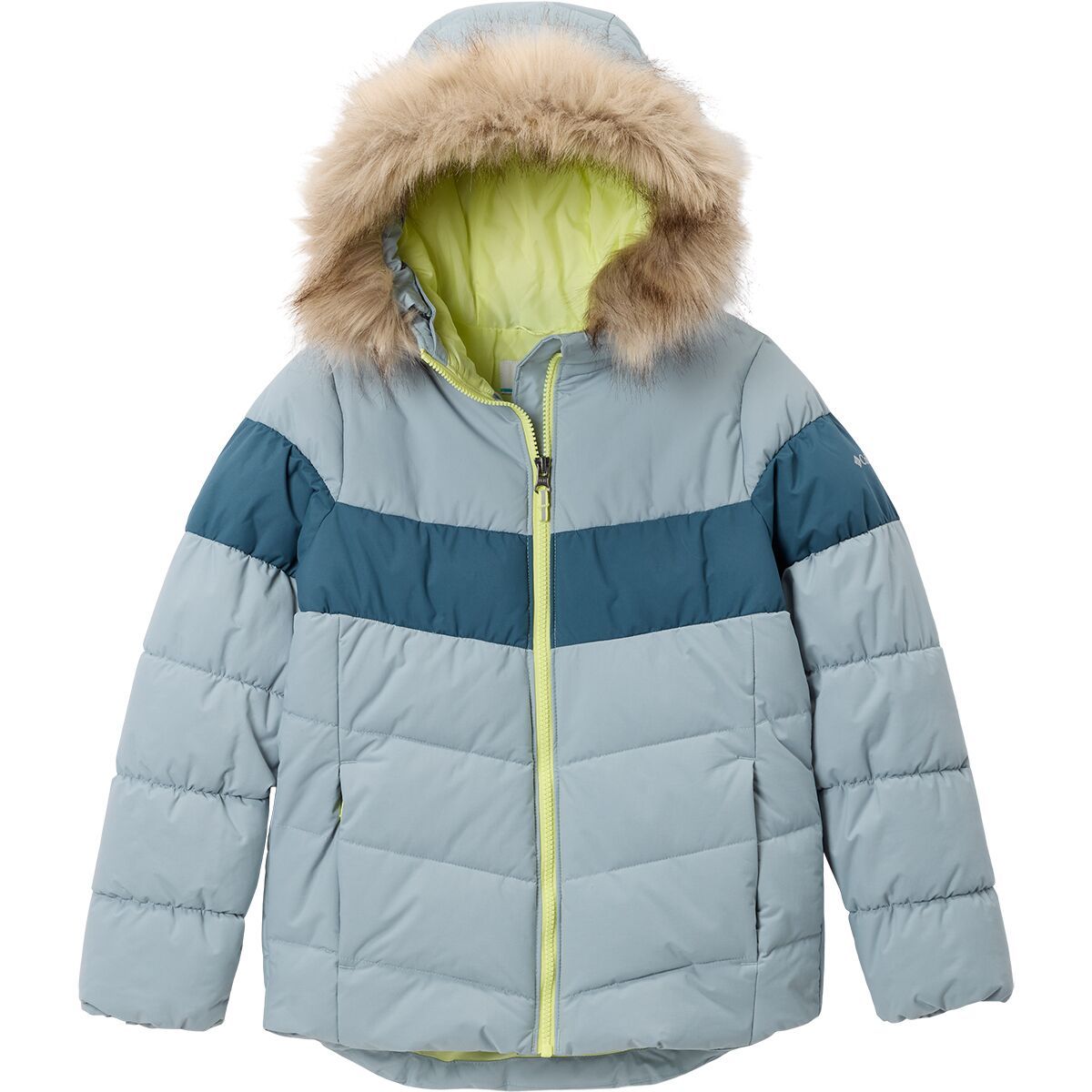 Image of Columbia Arctic Blast III Jacket - Girls' Crushed Blue/Everblue, XS