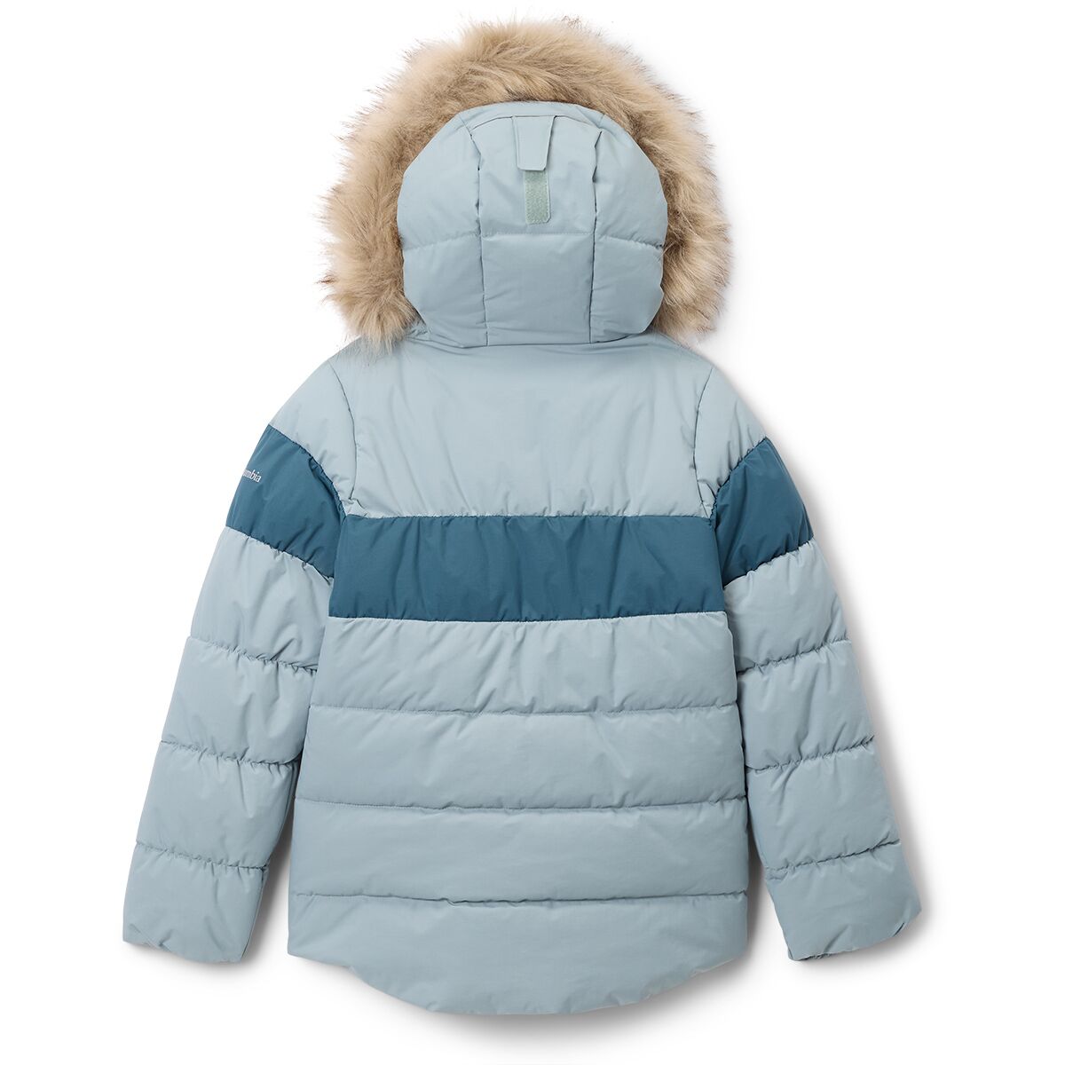 【希少カラー極美品⭐️】極暖Columbia ダウンジャケット　シルバー　水色　M Columbia Arctic Blast III Jacket - Girls' - Kids