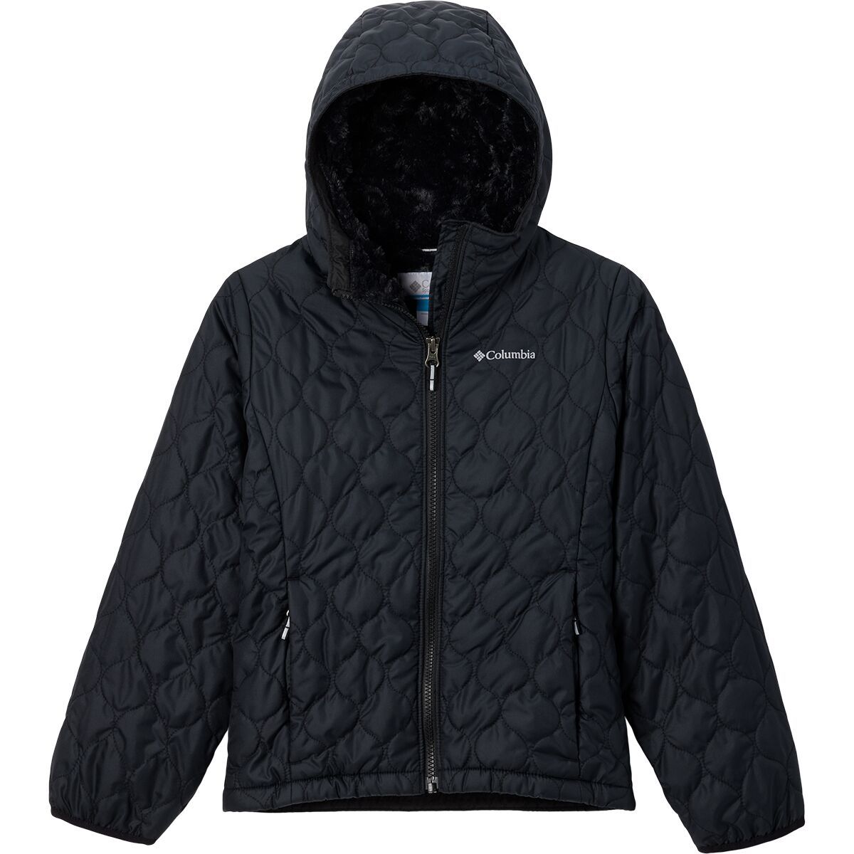 Image of Columbia Bella Plush II Jacket - Girls' Black, XS