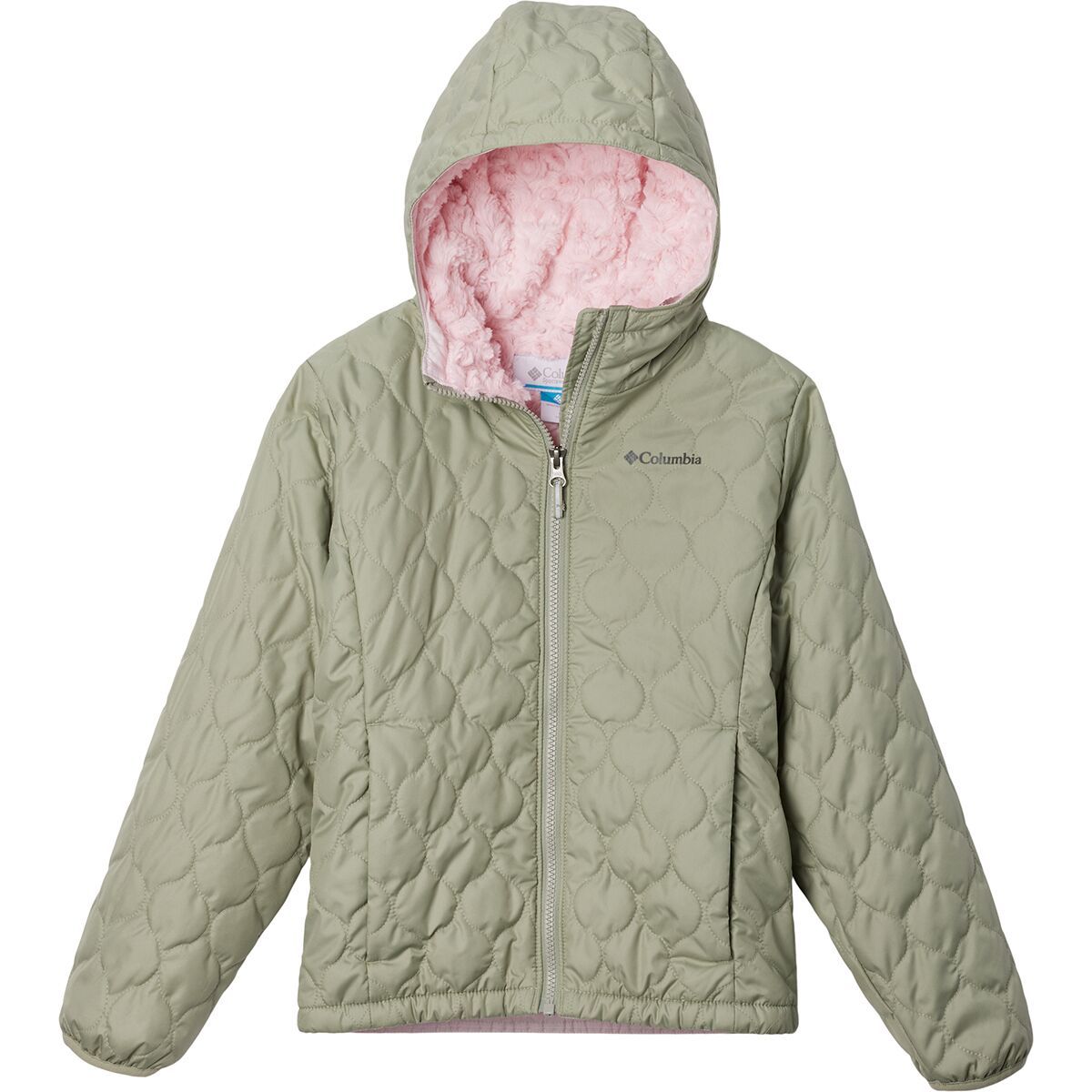 Image of Columbia Bella Plush II Jacket - Girls' Safari, XL