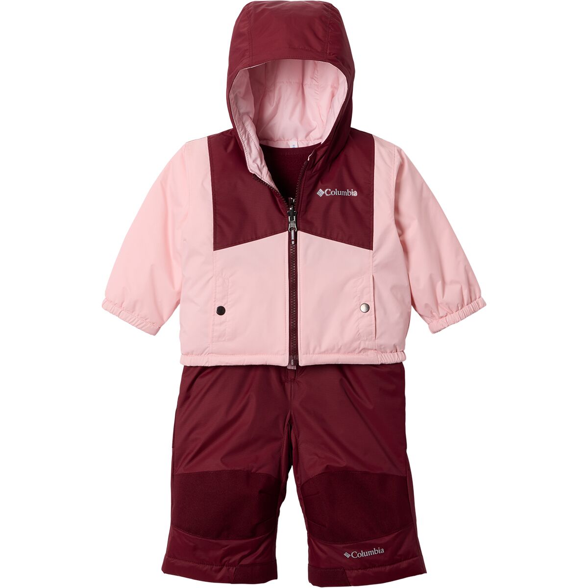 Image of Columbia Double Flake II Set - Infants' Satin Pink/Rich Wine, 0/3M