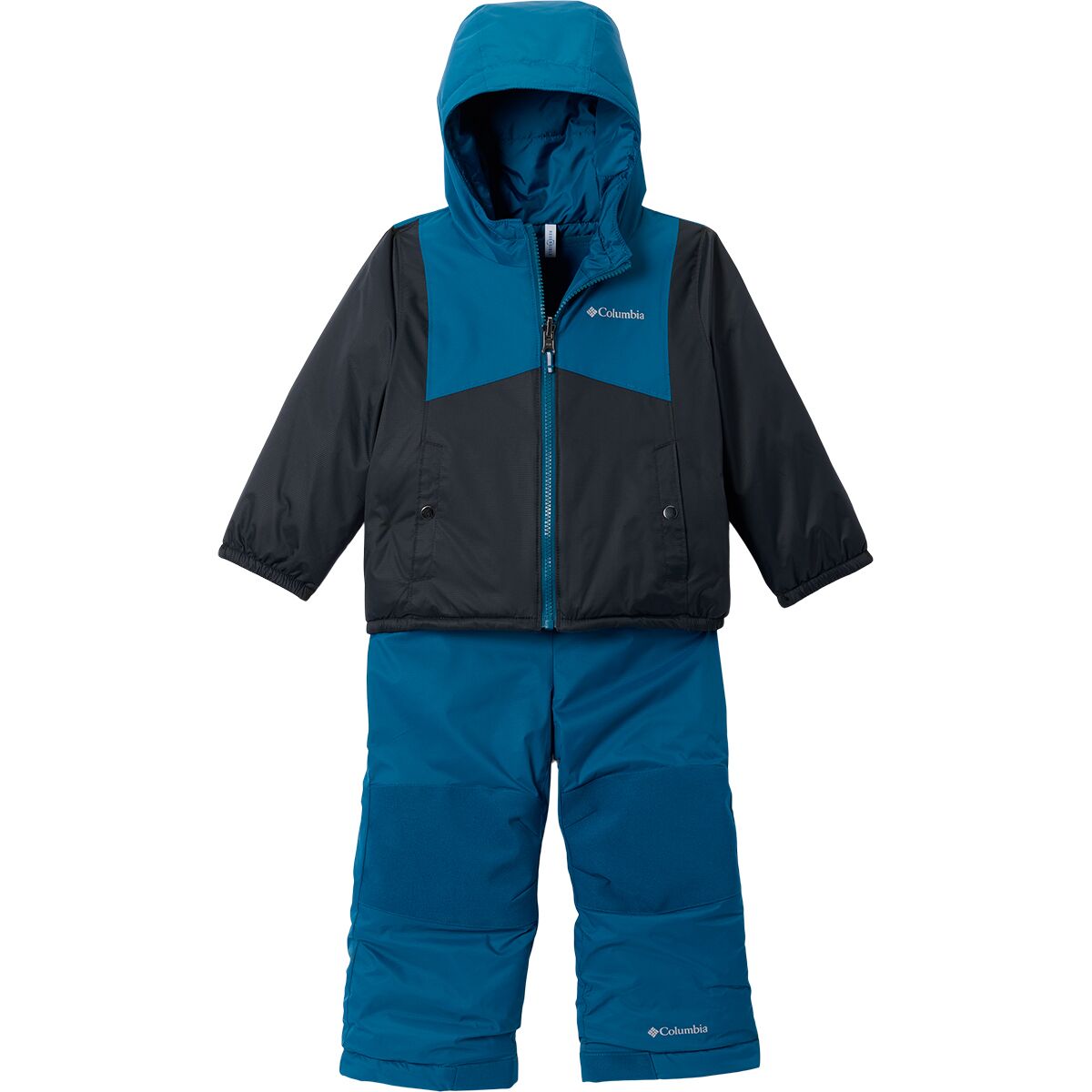 Image of Columbia Double Flake II Set - Toddlers' Black/Phoenix Blue, 4T