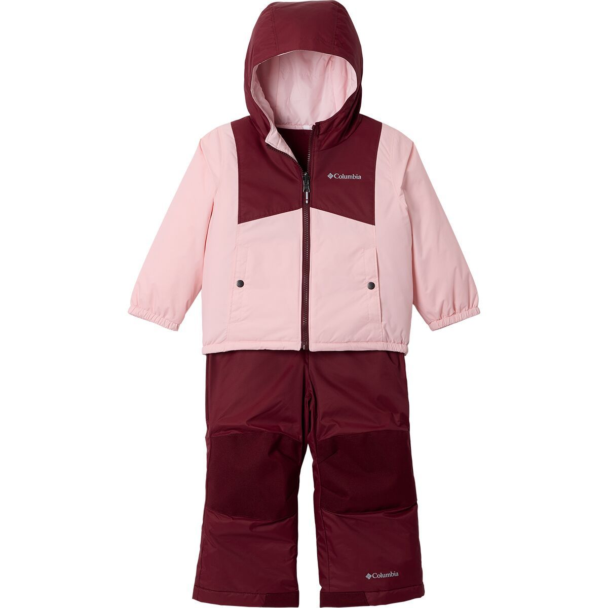 Image of Columbia Double Flake II Set - Toddlers' Satin Pink/Rich Wine, 2T