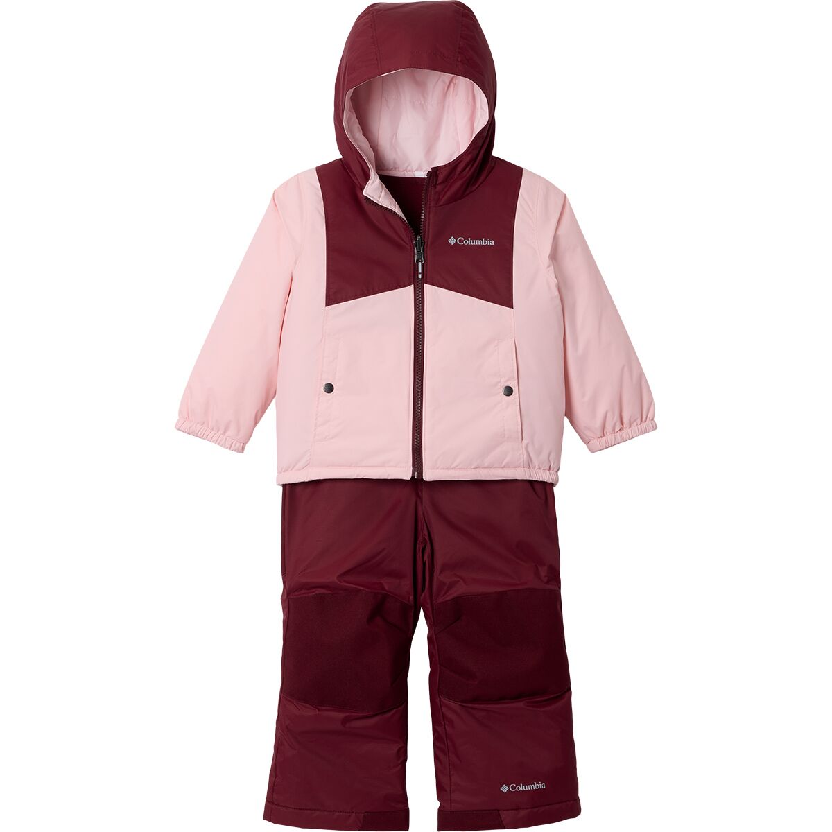 Image of Columbia Double Flake II Set - Toddlers' Satin Pink/Rich Wine, 2T