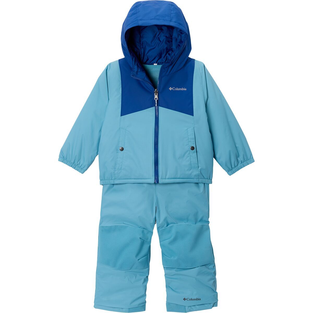 Image of Columbia Double Flake II Set - Toddlers' Vintage Blue/Mountain Blue, 3T