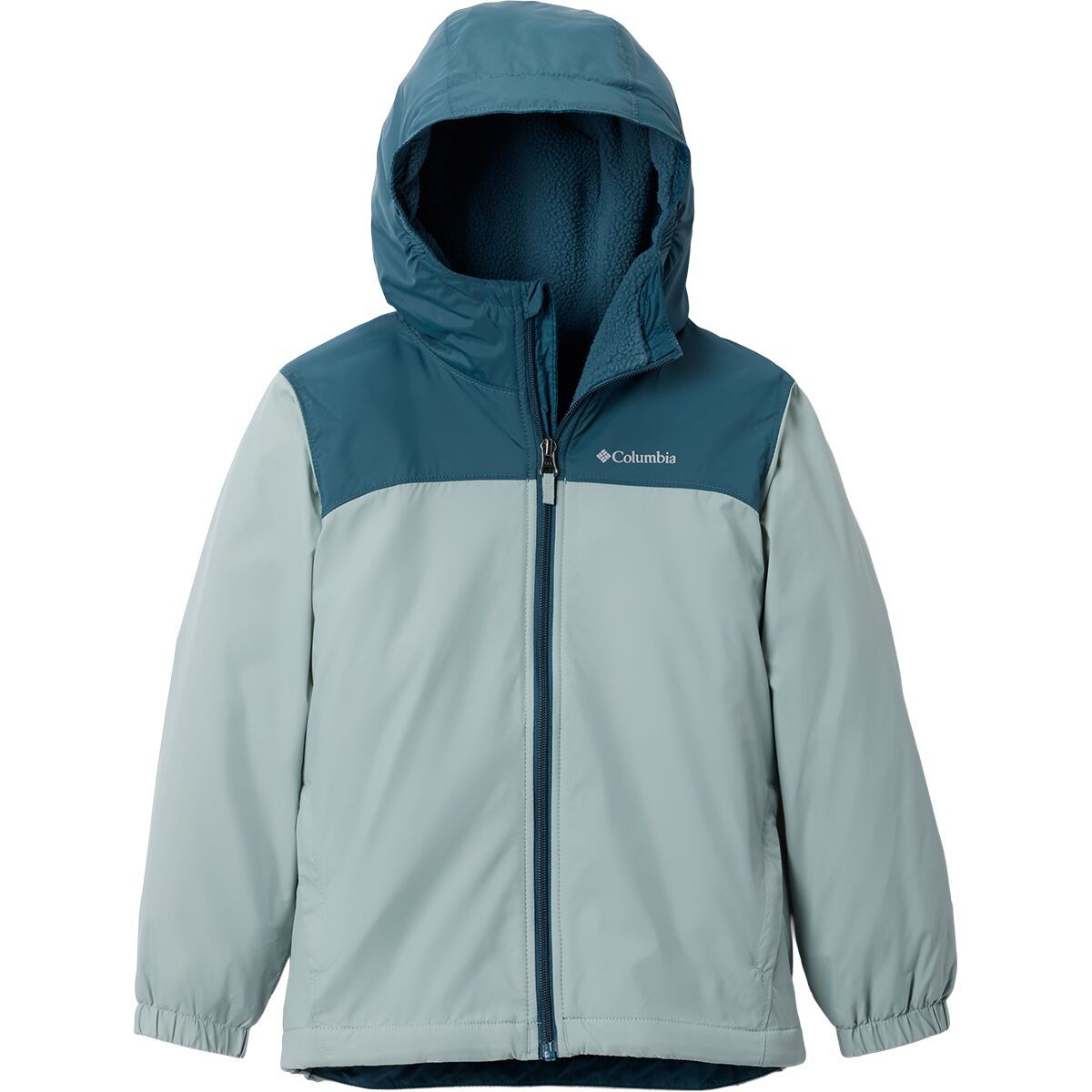 Image of Columbia Glennaker II Sherpa Lined Jacket - Boys' Crushed Blue/Everblue, XL