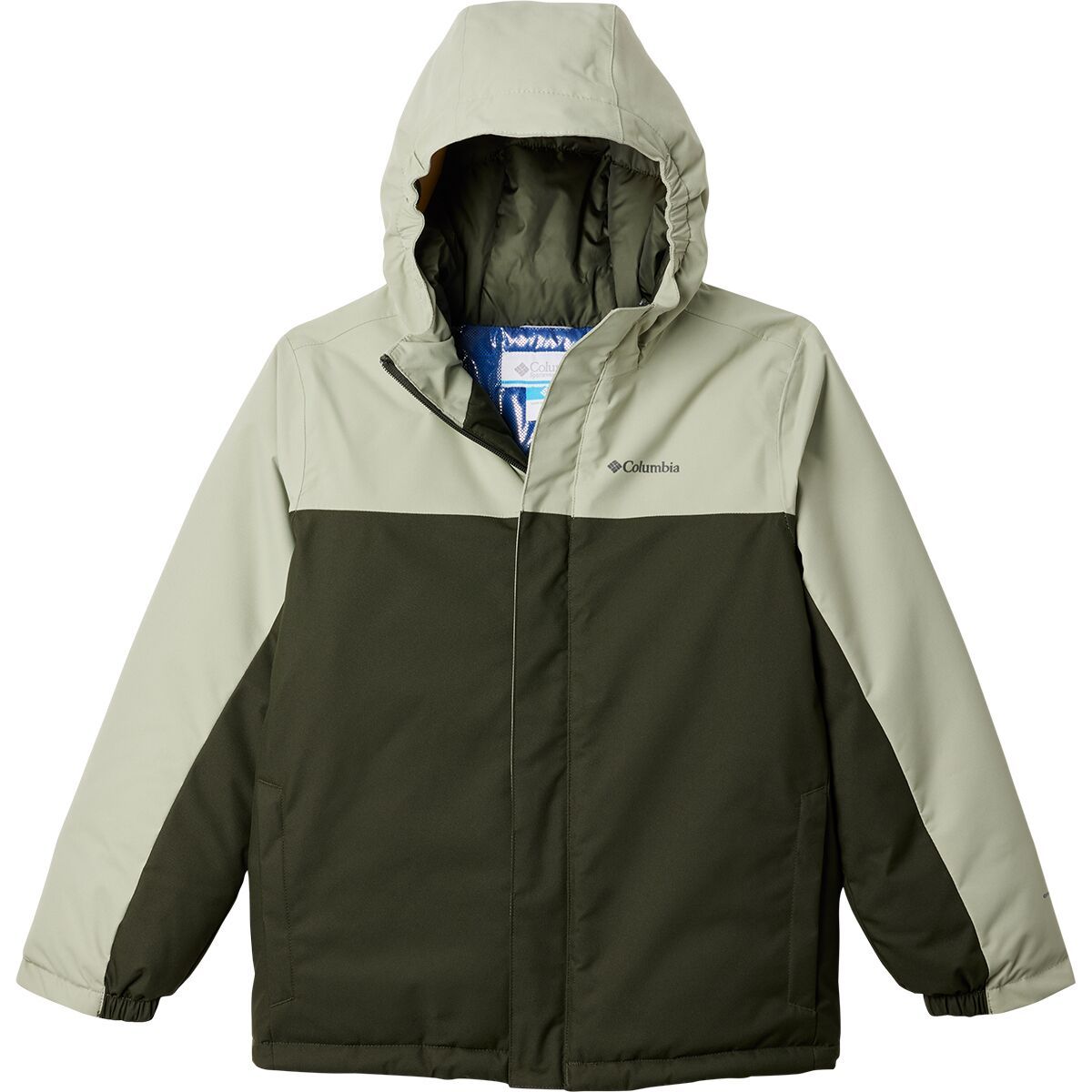 Image of Columbia Hikebound II Insulated Jacket - Boys' Greenscape/Safari, S