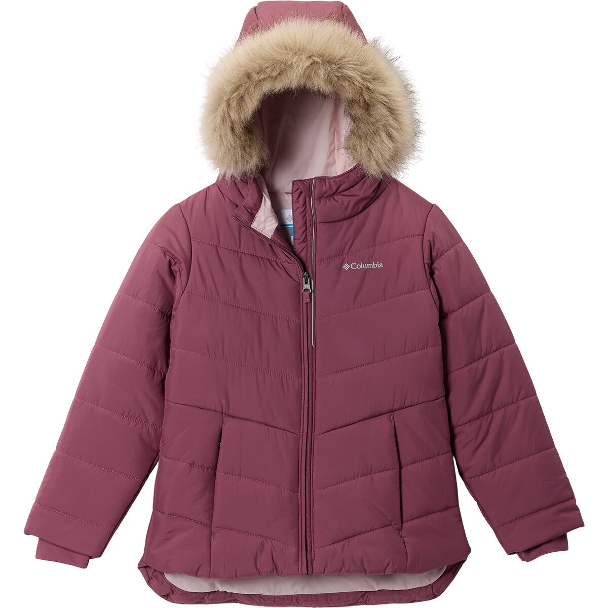 Image of Columbia Katelyn Crest III Hooded Jacket - Girls' Antique Mauve, S