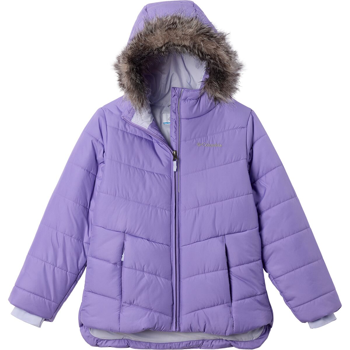 Image of Columbia Katelyn Crest III Hooded Jacket - Girls' Paisley Purple, XL