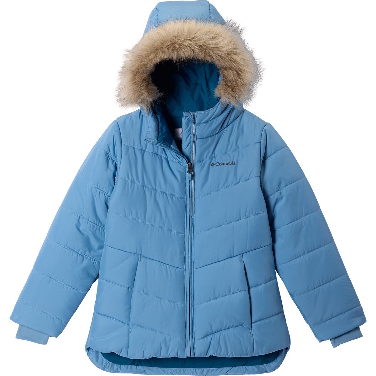 Image of Columbia Katelyn Crest III Hooded Jacket - Girls' Rainy Day, XS