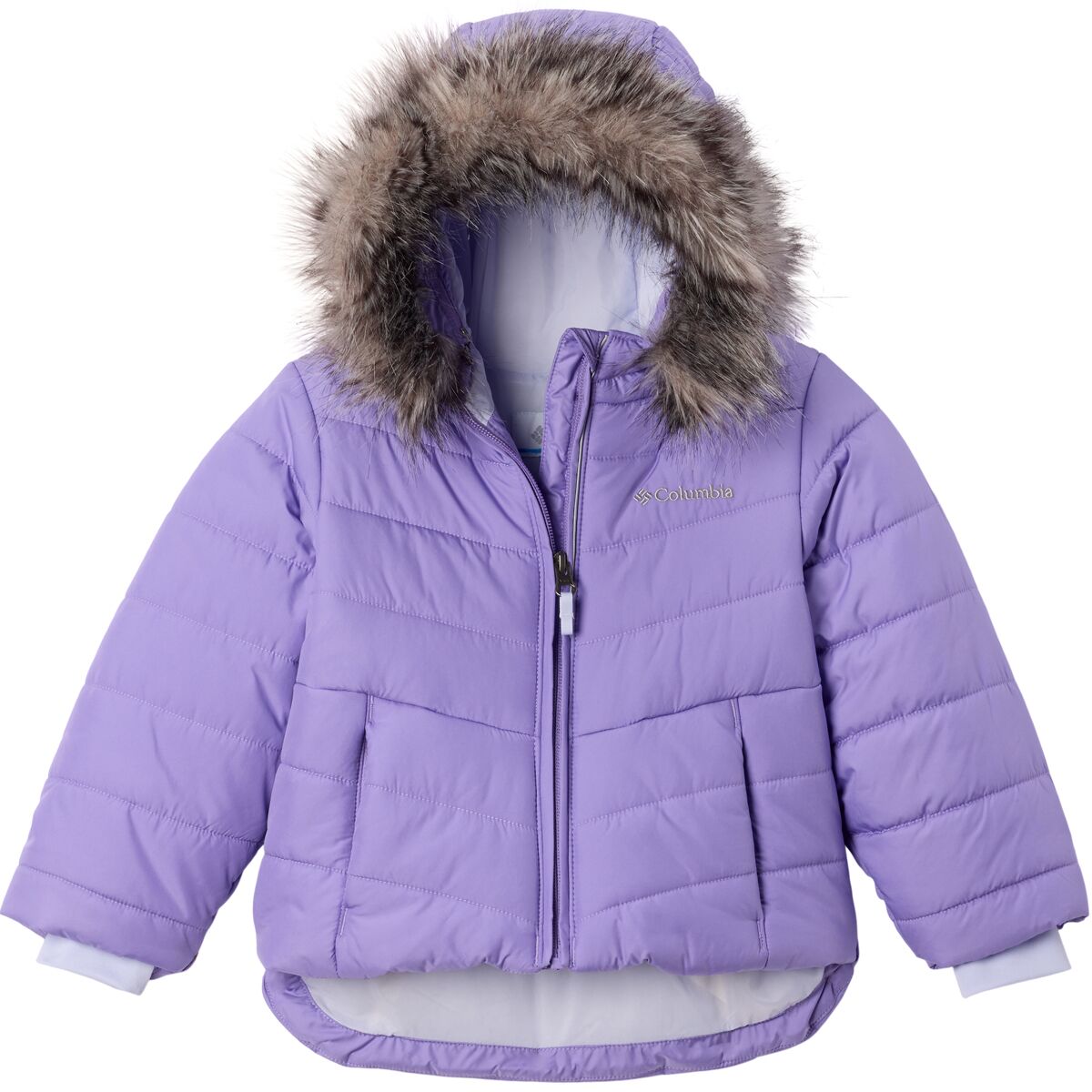 Image of Columbia Katelyn Crest III Hooded Jacket - Toddler Girls' Paisley Purple, 4T