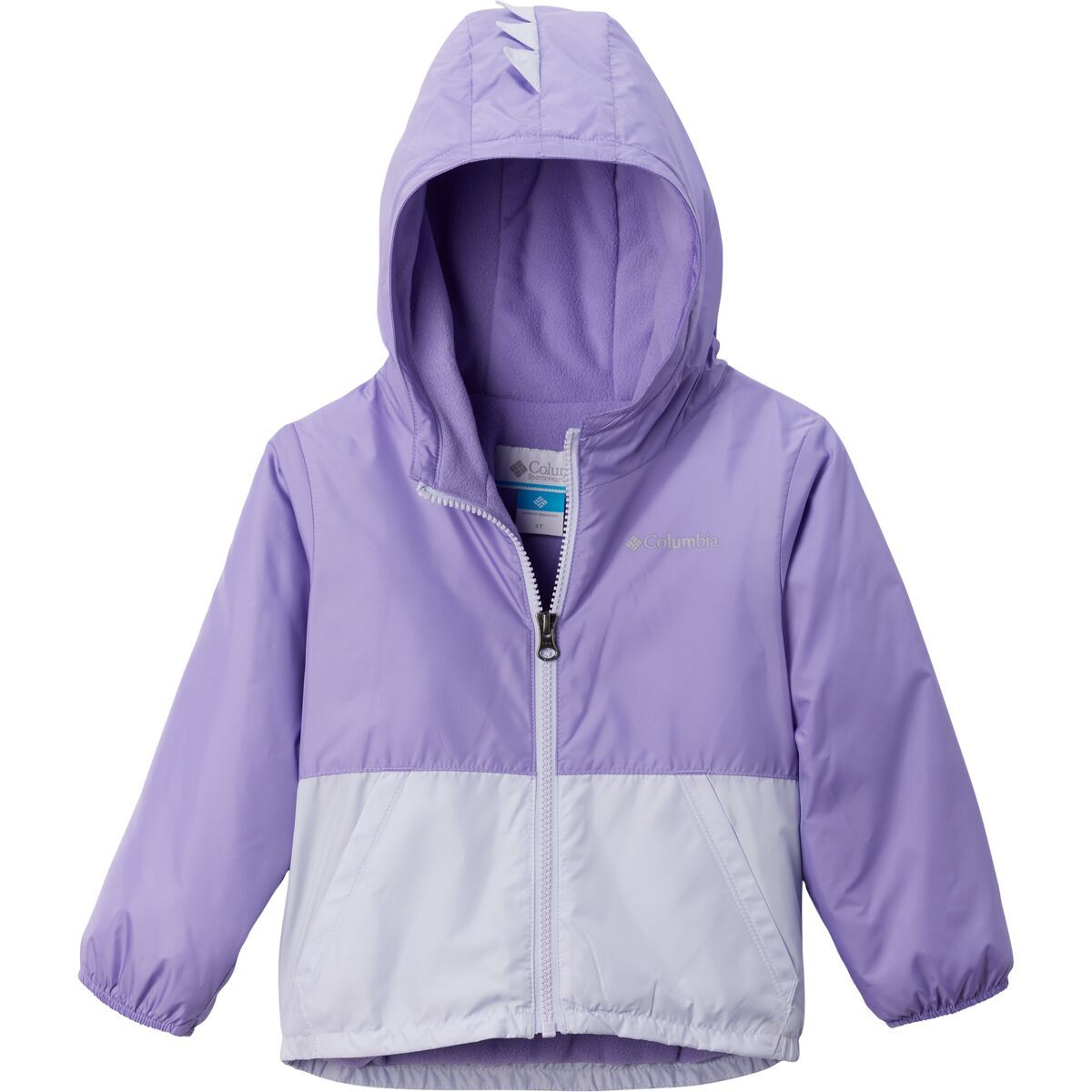 Columbia Kitterwibbit III Jacket - Toddler Girls' Paisley Purple/Snowdrift, 2T