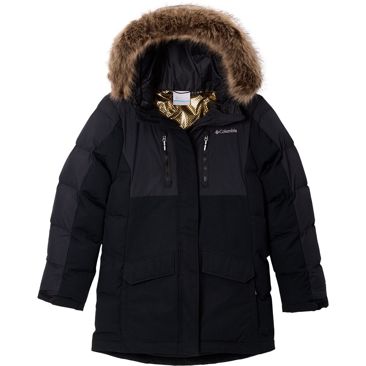 Image of Columbia Marquam Peak Fusion III Parka - Girls' Black2, S