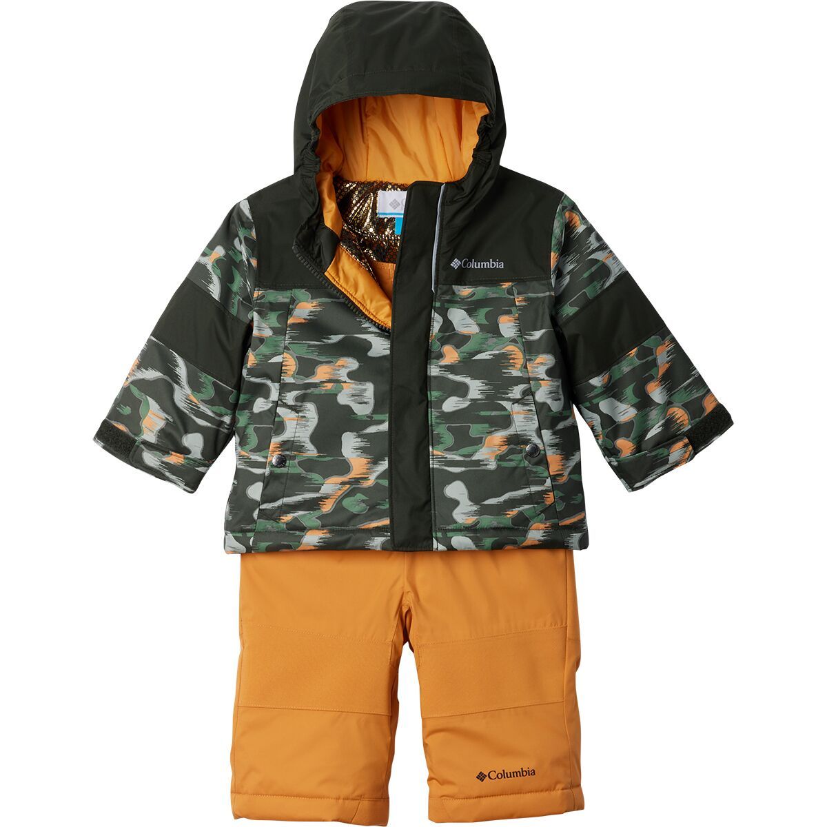 Columbia Mighty Mogul II Set - Infants' Coll Navy Winterbloom/Clematis Blue, 6/12M
