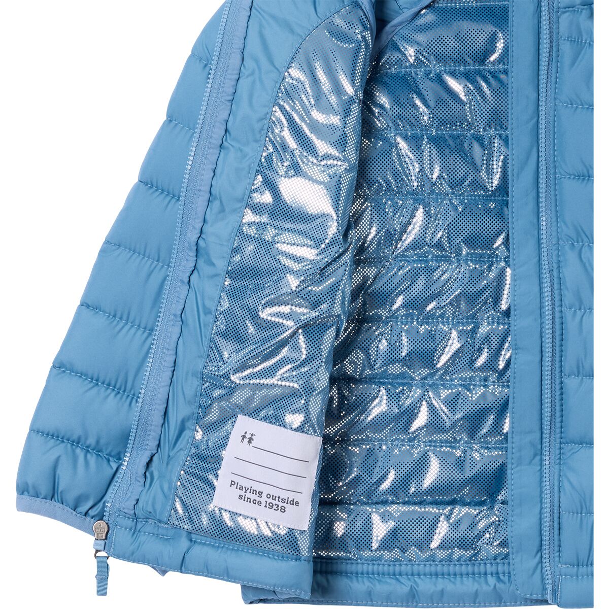 Image of Columbia Powder Lite II Hooded Jacket - Toddler Girls' Rainy Day, 2T